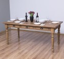 Masa dining 180x90cm de la Rustic Butique PS45 - Culoare_P001 - CERUIT