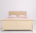 Pat cu 2 sertare, tip printesa 160x200cm de la Rustic Butique PS61 - Culoare_P032 - VOPSIT