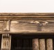 Biblioteca mare cu 4 usi BAS + etajera dubla SUP, Colectia Directoire de la Rustic Butique PS72BAS + PS294SUP - Culoare_P064 - PERIAT ADANC