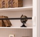 Biblioteca mare cu 4 usi BAS + etajera dubla SUP, Colectia Directoire de la Rustic Butique PS72BAS+PS294SUP - Culoare_P015 - VOPSIT