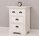 Noptiera cu 4 sertare, cu dim. 56x43x73, din MDF - Culoare_P039 - VOPSIT de la Rustic Butique OUTMPS036 - Culoare_P039 - VOPSIT