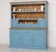Bufet bucatarie 3 usi, 3 sertare cu sine BAS + rafturi deschise, 2 usi, 3 sertare cu sine SUP - Culoare Top_P002 - Culoare Ext._ de la Rustic Butique OUTPS403BAS+SUP - Culoare Top_P002 - Culoare Ext._P053 / Culoare Int._P002 - DUBLU COLOR