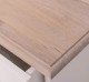 Noptiera cu 1 usa si 1 sertar, blat stejar de la Rustic Butique PS124 - Culoare Top_P035 - Culoare Corp_P039 - DUBLU COLOR