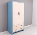 Dulap cu 2 usi si 3 sertare Rustic Haven - Culoare Corp_P004 - Culoare Usi si Sertare_P064 - DUBLU COLOR de la Rustic Butique OUTPS744 - Culoare Corp_P053 - Culoare Usi si Sertare_P095 - DUBLU COLOR