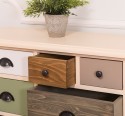 Comoda 13 sertare - Culoare Corp_P025 - Culoare Sertare_Multicolor - MULTICOLOR de la Rustic Butique PS474 - Culoare Corp_P025 - Culoare Sertare_Multicolor - MULTICOLOR