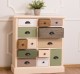 Comoda 13 sertare - Culoare Corp_P025 - Culoare Sertare_Multicolor - MULTICOLOR de la Rustic Butique PS474 - Culoare Corp_P025 - Culoare Sertare_Multicolor - MULTICOLOR