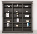 Biblioteca tripla, Colectia Directoire cu dim. 220x39x220 cm - Culoare_P022 - VOPSIT de la Rustic Butique OUT20853 - Culoare_P022 - VOPSIT