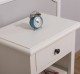 Noptiera cu 1 sertar cu rafturi deschise - Culoare_P039A - VOPSIT ANTICHIZAT de la Rustic Butique OUTPS478 - Culoare_P039A - VOPSIT ANTICHIZAT
