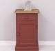 Noptiera cu 1 usa si 1 sertar de la Rustic Butique PS124 - Culoare Top_P064 - Culoare Corp_P028++P029A - TRIPLU COLOR