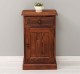 Noptiera cu 1 usa si 1 sertar de la Rustic Butique PS124 - Culoare_P083 - PERIAT ADANC