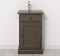 Noptiera cu 1 usa si 1 sertar de la Rustic Butique PS124 -Culoare_P028 - VOPSIT
