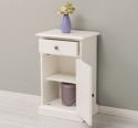 Noptiera cu 1 usa si 1 sertar de la Rustic Butique PS124 - Culoare_P039 - VOPSIT