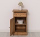 Noptiera cu 1 usa si 1 sertar de la Rustic Butique PS124 - Culoare_P001 - CERUIT