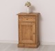 Noptiera cu 1 usa si 1 sertar de la Rustic Butique PS124 - Culoare_P001 - CERUIT