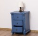 Noptiera cu 3 sertare curbate de la Rustic Butique PS45 - Culoare_P045A - VOPSIT ANTICHIZAT
