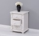 Noptiera cu 3 sertare curbate de la Rustic Butique PS37 - Culoare_P015 - VOPSIT