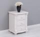 Noptiera cu 3 sertare curbate de la Rustic Butique PS37 - Culoare_P015 - VOPSIT