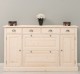 Hol Comoda 2 usi 6 sertare cu sine - Culoare_P095 - LACUIT & VOPSIT de la Rustic Butique OUTPS472 - Culoare_P095 - LACUIT & VOPSIT