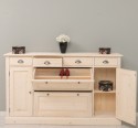 Hol Comoda 2 usi 6 sertare cu sine - Culoare_P095 - LACUIT & VOPSIT de la Rustic Butique OUTPS472 - Culoare_P095 - LACUIT & VOPSIT