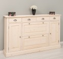 Hol Comoda 2 usi 6 sertare cu sine - Culoare_P095 - LACUIT & VOPSIT de la Rustic Butique OUTPS472 - Culoare_P095 - LACUIT & VOPSIT