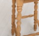 Scaun de bar cu picioare strunjite, din stejar - Culoare_P061 - LACUIT de la Rustic Butique OUTOPS655 - Culoare_P061 - LACUIT