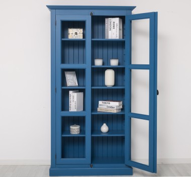 Vitrina mare cu 2 usi - Culoare_P045 - VOPSIT de la Rustic Butique OUTPS552 - Culoare_P045 - VOPSIT