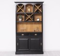 Mobilier de bar cu suport sticle sertare cu sine - Culoare Ext._P150 / Culoare Int._P002 - DUBLU COLOR de la Rustic Butique PS697 - Culoare Ext._P150 / Culoare Int._P002 - DUBLU COLOR