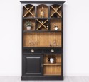 Mobilier de bar cu suport sticle sertare cu sine - Culoare Ext._P150 / Culoare Int._P002 - DUBLU COLOR de la Rustic Butique PS697 - Culoare Ext._P150 / Culoare Int._P002 - DUBLU COLOR