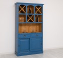 Mobilier de bar cu suport sticle sertare cu sine - Culoare Ext._P045 / Culoare Int._P002 - DUBLU COLOR de la Rustic Butique OUTPS697 - Culoare Ext._P045 / Culoare Int._P002 - DUBLU COLOR