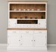 Bufet bucatarie 3 usi BAS + rafturi deschise, 2 usi, 3 serare SUP - Culoare Top_P001 - Culoare Ext._P004 / Culoare Int._P001 - D de la Rustic Butique PS403BAS+SUP - Culoare Top_P001 - Culoare Ext._P004 / Culoare Int._P001 - DUBLU COLOR