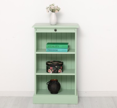 Etajera cu 3 rafturi de la Rustic Butique PS136 - Culoare_P092 - VOPSIT