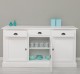 Bufet cu 3 usi, 3 sertare, BAS de la Rustic Butique PS265BAS - Culoare_P004 - VOPSIT