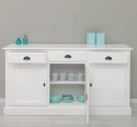 Bufet cu 3 usi, 3 sertare, BAS de la Rustic Butique PS265BAS - Culoare_P004 - VOPSIT