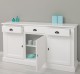 Bufet cu 3 usi, 3 sertare, BAS de la Rustic Butique PS265BAS - Culoare_P004 - VOPSIT