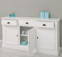 Bufet cu 3 usi, 3 sertare, BAS de la Rustic Butique PS265BAS - Culoare_P004 - VOPSIT