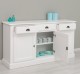Bufet cu 3 usi, 3 sertare, BAS de la Rustic Butique PS265BAS - Culoare_P004 - VOPSIT