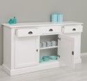 Bufet cu 3 usi, 3 sertare, BAS de la Rustic Butique PS265BAS - Culoare_P004 - VOPSIT