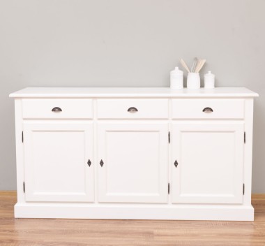 Bufet cu 3 usi, 3 sertare, BAS de la Rustic Butique PS265BAS - Culoare_P039 - VOPSIT