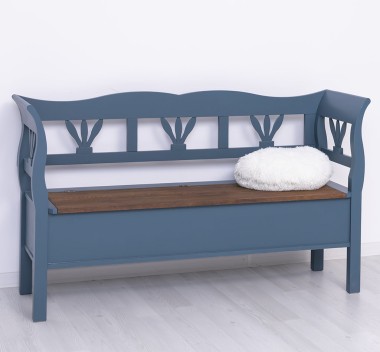 Banca mare, blat stejar de la Rustic Butique PS153 - Culoare Top_P064 - Culoare Corp_P051 - DUBLU COLOR