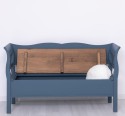 Banca mare, blat stejar de la Rustic Butique PS153 - Culoare Top_P064 - Culoare Corp_P051 - DUBLU COLOR