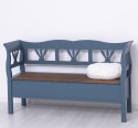 Banca mare, blat stejar de la Rustic Butique PS153 - Culoare Top_P064 - Culoare Corp_P051 - DUBLU COLOR