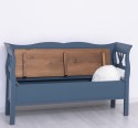 Banca mare, blat stejar de la Rustic Butique PS153 - Culoare Top_P064 - Culoare Corp_P051 - DUBLU COLOR