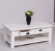 Masa cafea cu 2 sertare 120x65x45cm de la Rustic Butique PS131 - Culoare_P039 - VOPSIT
