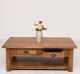 Masa cafea cu 2 sertare 120x65x45cm de la Rustic Butique PS131 - Culoare_P084 - LACUIT & VOPSIT