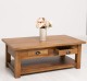 Masa cafea cu 2 sertare 120x65x45cm de la Rustic Butique PS131 - Culoare_P084 - LACUIT & VOPSIT