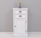 Comoda cu 2 sertare si 1 usa de la Rustic Butique PS108 - Culoare_P029++P004A - 2 STRATURI DE CULORI ANTICHIZAT