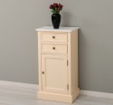 Comoda cu 2 sertare si 1 usa de la Rustic Butique PS108 - Culoare Top_P004 - Culoare Corp_P025 - DUBLU COLOR