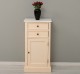 Comoda cu 2 sertare si 1 usa de la Rustic Butique PS108 - Culoare Top_P004 - Culoare Corp_P025 - DUBLU COLOR