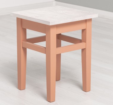 Scaun de la Rustic Butique PS83 - Culoare Top_P080 - Culoare Corp_P112 - DUBLU COLOR