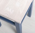 Scaun de la Rustic Butique PS83 - Culoare Top_P080 - Culoare Corp_P113 - DUBLU COLOR